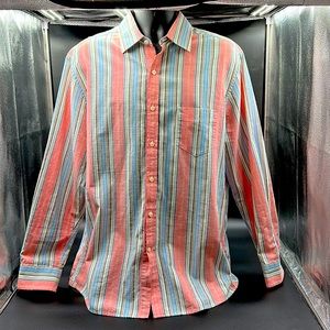 Madison Vintage Wash button down shirt. Size L. Mens. Excellent Condition!!
